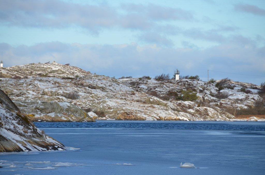 Vinter och is runt Hrn